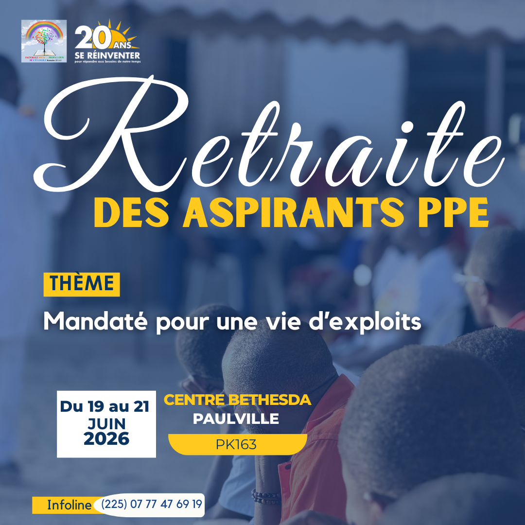 RETRAITE DES ASPIRANTS